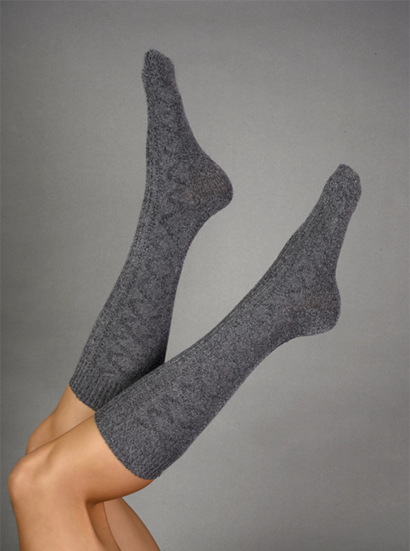 Donna Karan Grey Socks