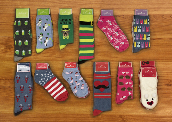 Hallmark holiday Socks