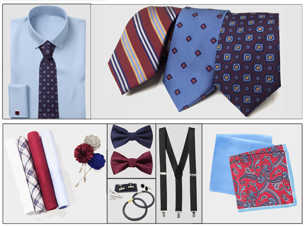 Men's Shirts, Neckwear and Accessories